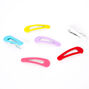 Claire&#39;s Club Rainbow Matte Snap Hair Clips - 6 Pack,