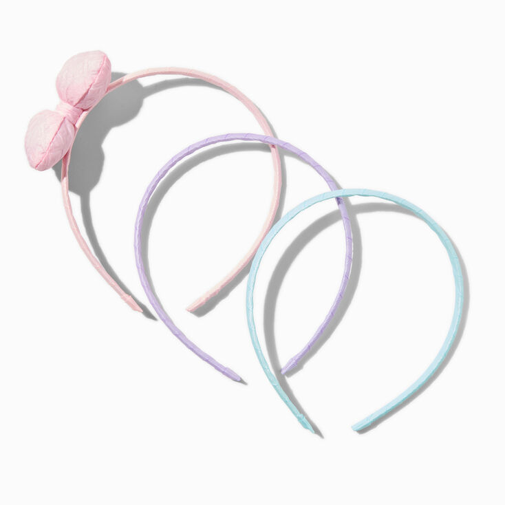 Claire&#39;s Club Bow Headbands - 3 Pack,