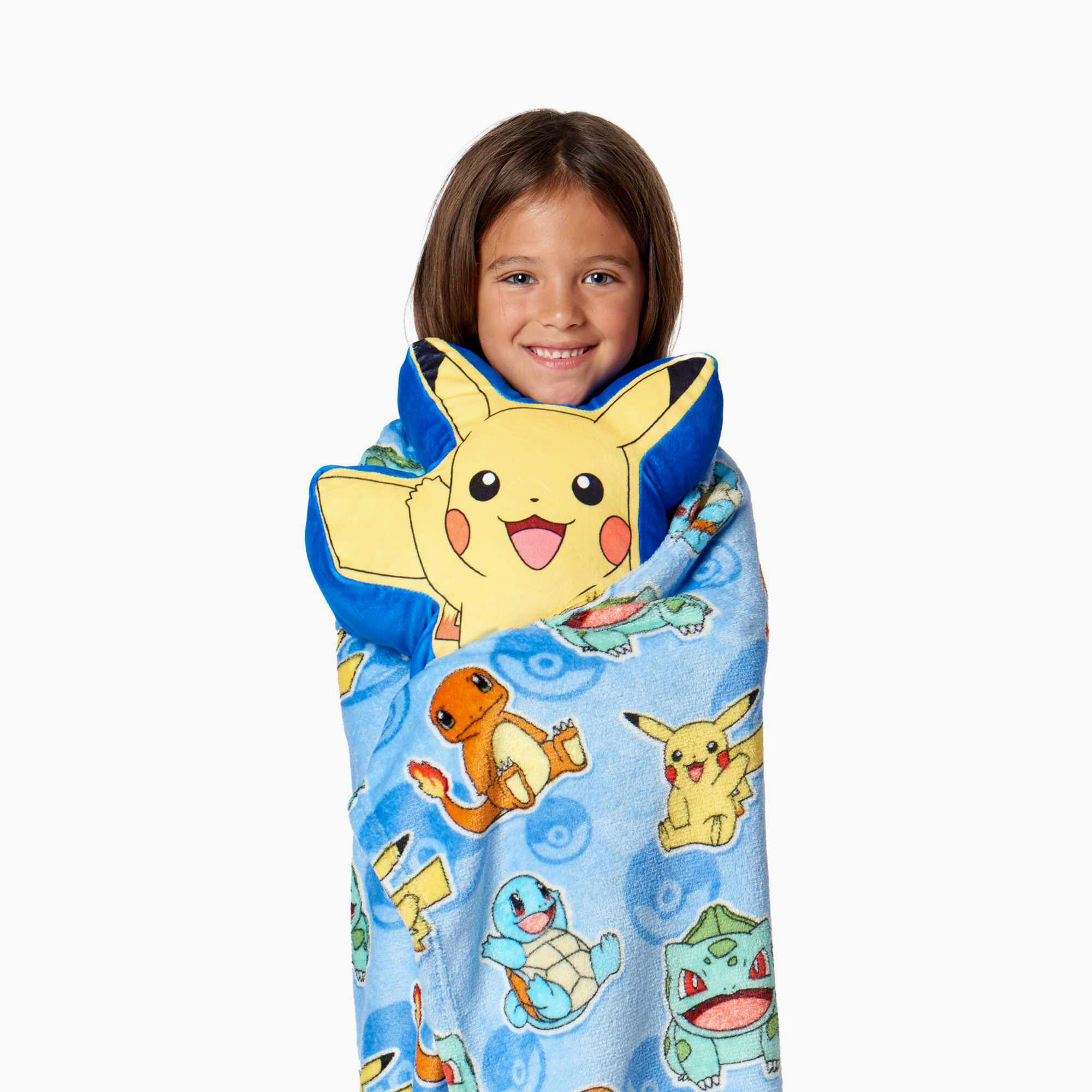 Pikachu pillow blanket hotsell