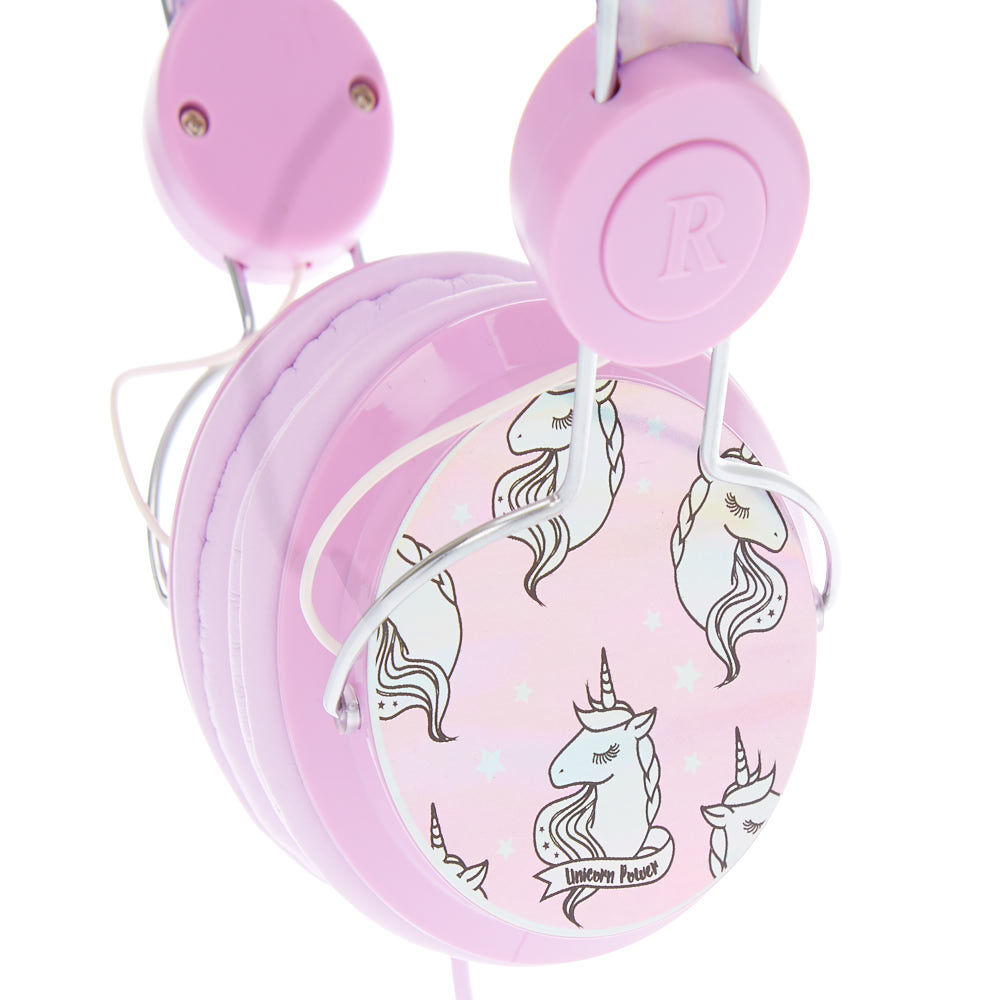 Casque licorne holographique,