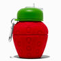 Collapsible Strawberry Water Bottle,