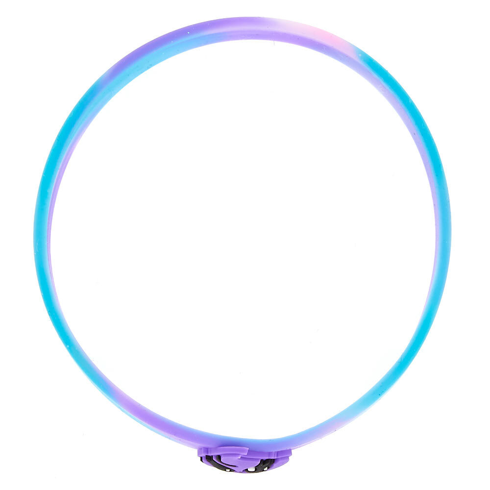 Rubber Poop Emoji Bracelet - Purple,
