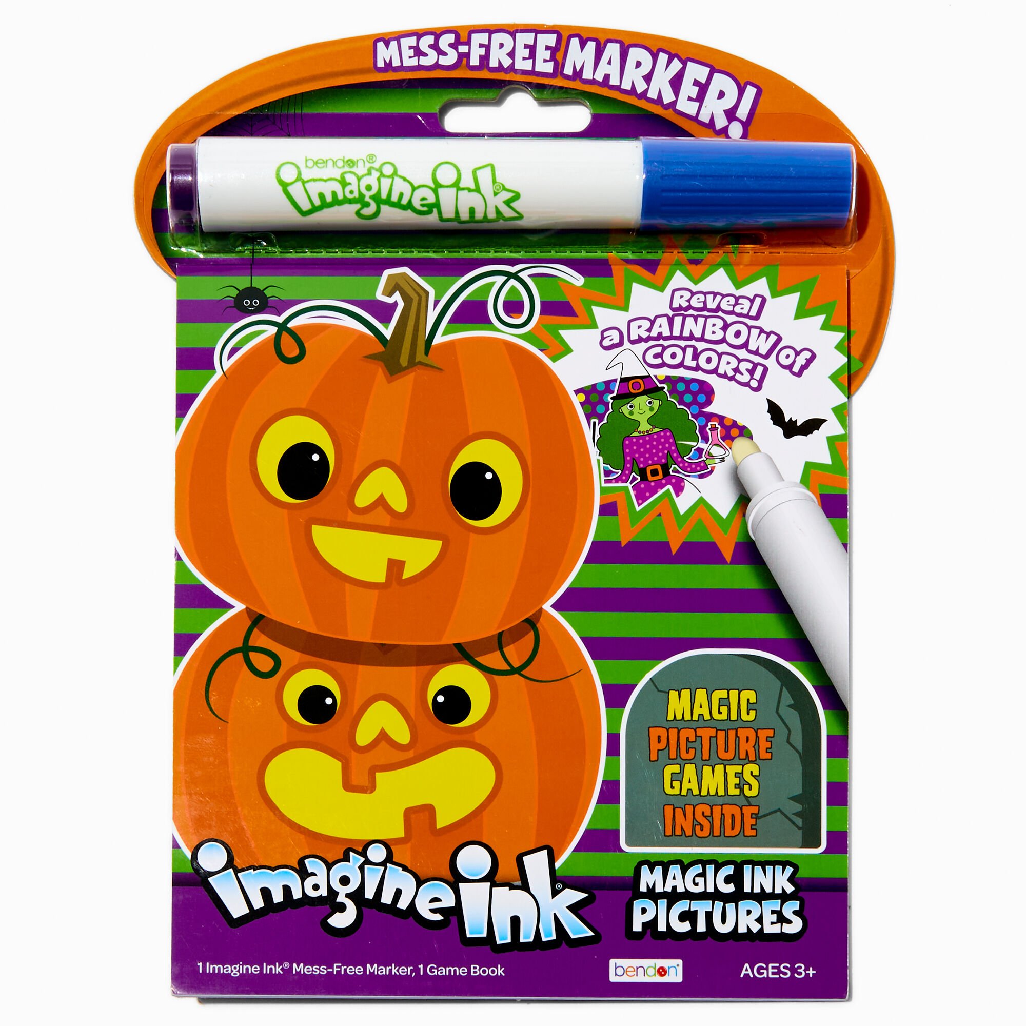 Bendon® Imagine Ink Halloween Magic Ink Pictures,