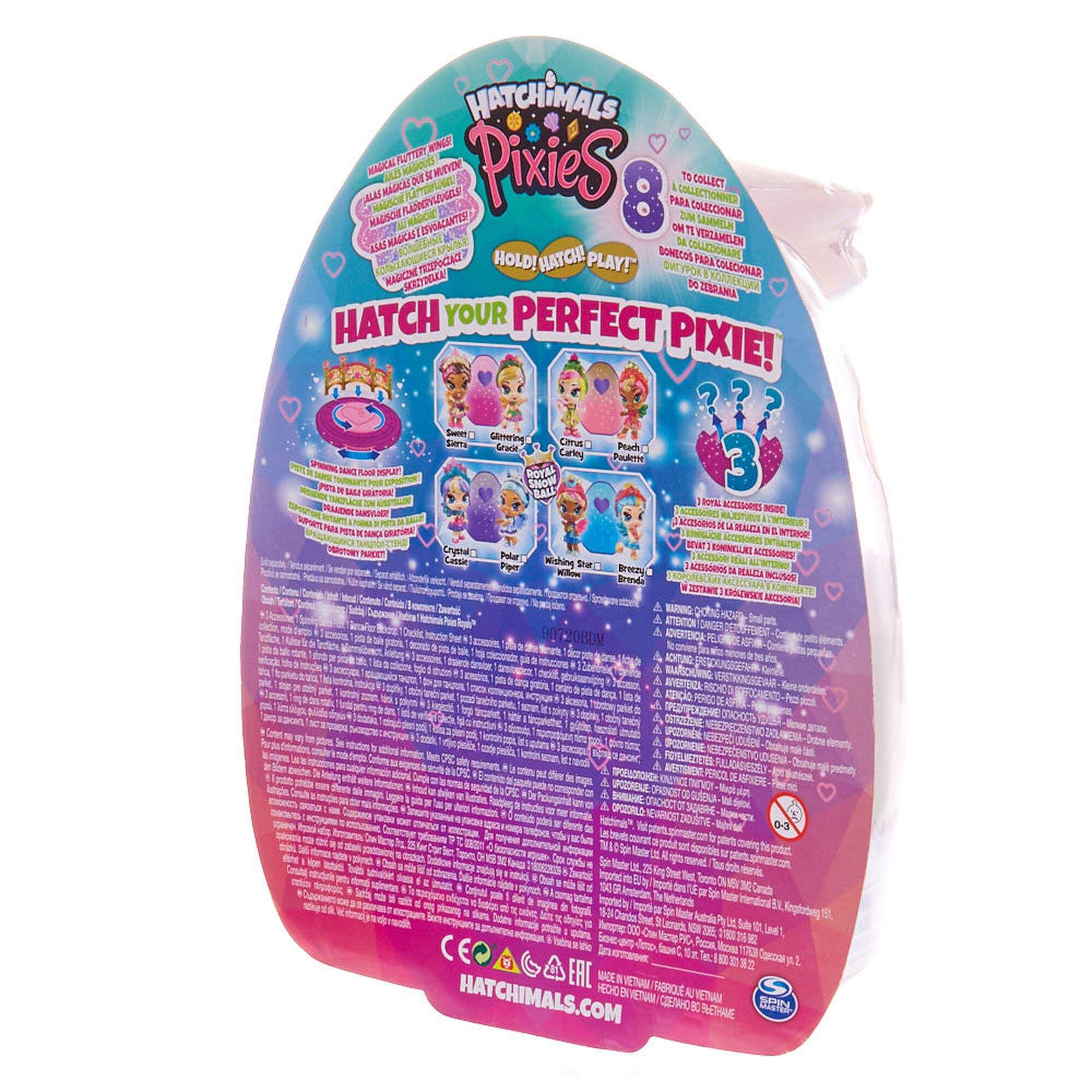 Hatchimals Pixies Royal Snow Ball Claire S