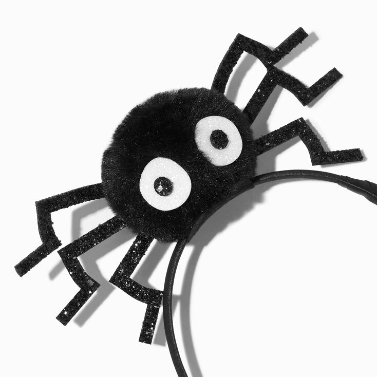 Glitter Spider &amp; Web Headband,