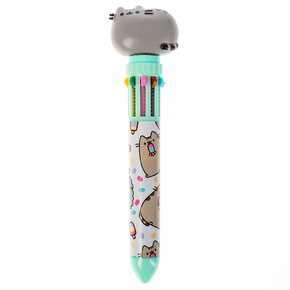 Pusheen® 10 Colour Ice Cream Pen - Grey,