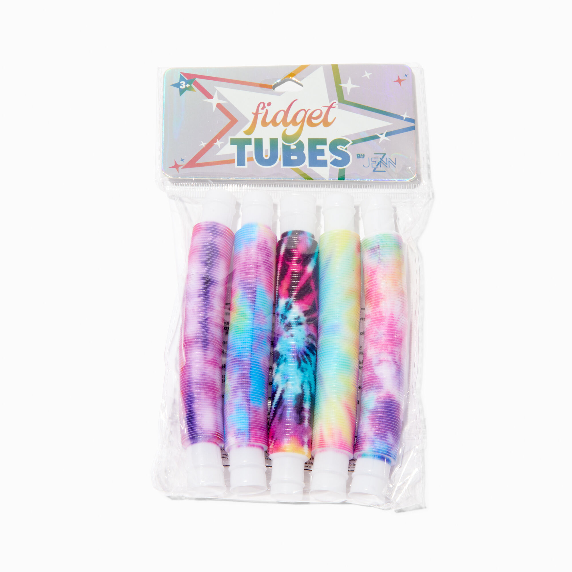 View Claires Fidget Tubes Tie Dye information