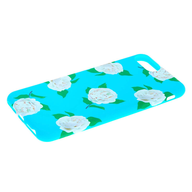 Blue Floral Phone Case - Fits iPhone 6/7/8 Plus,