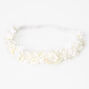 White Pearl Flower Crown,
