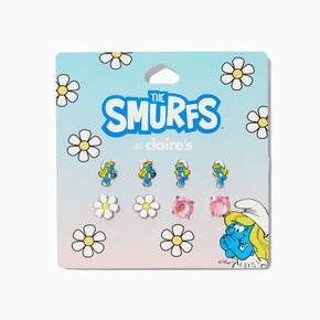 Clous d&rsquo;oreilles en exclusivit&eacute; chez Claire&#39;s Les Schtroumpfs&trade; - Lot de 4,