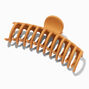 Matte Tan Large Hair Claw,