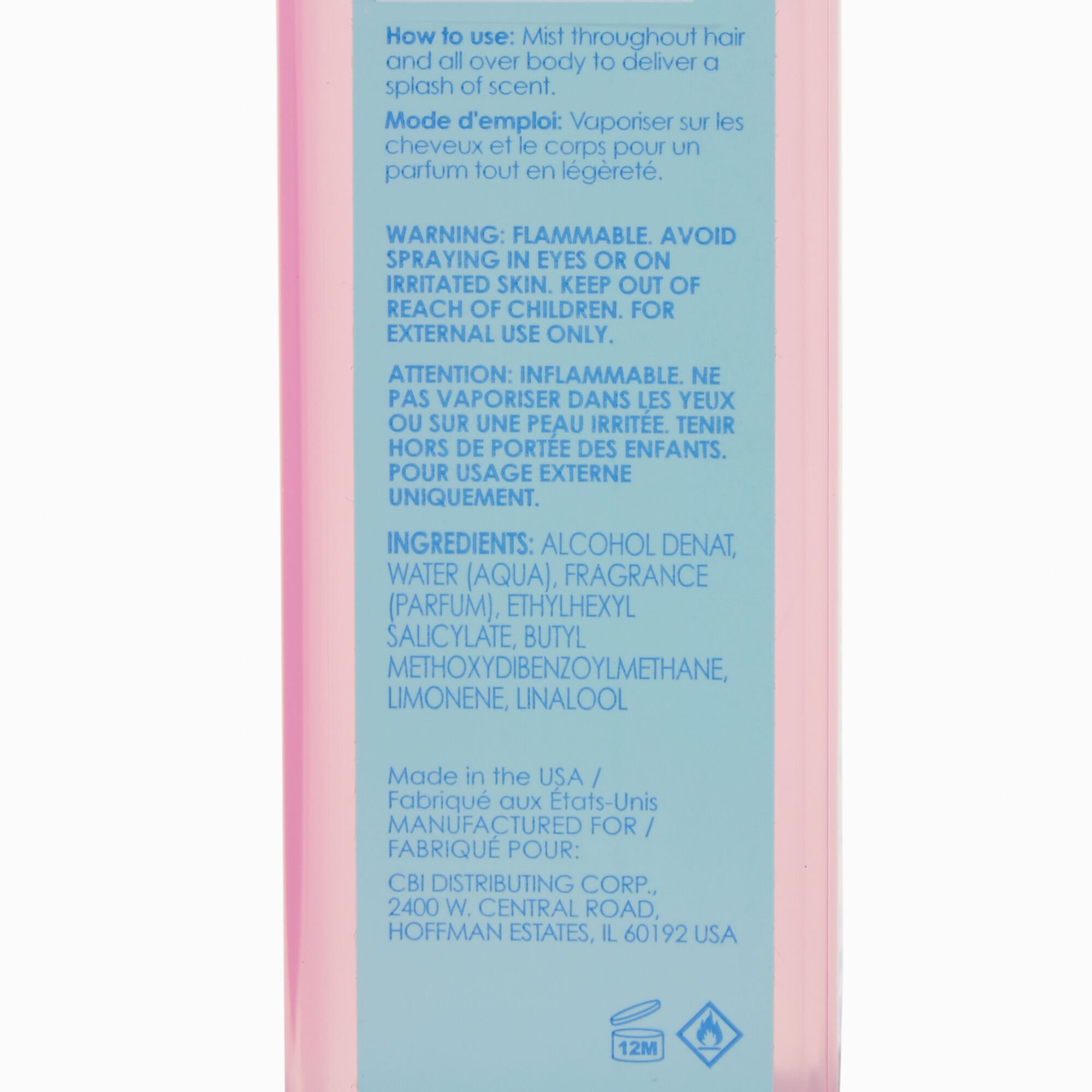 C by Claire's Coco Confession Hair & Body Mist,