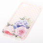 Floral Polka Dot Protective Phone Case - Fits iPhone 6/7/8/SE,