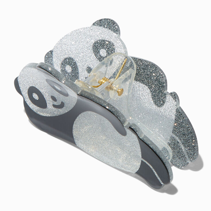 Glitter Panda Hair Claw,