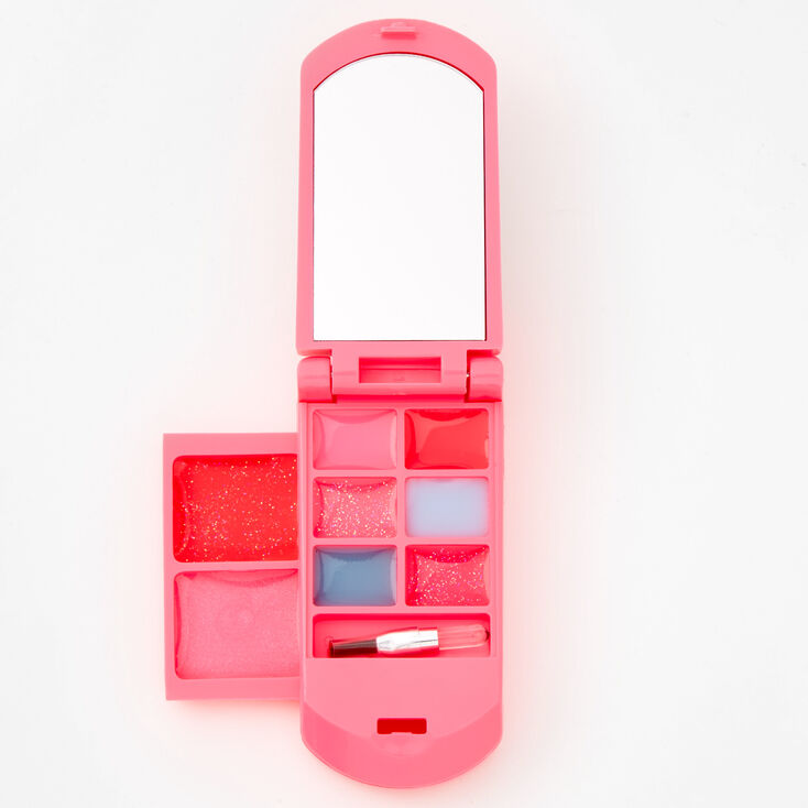 Claire&#39;s Club Critter Bling Flip Phone Lip Gloss Set - Pink,