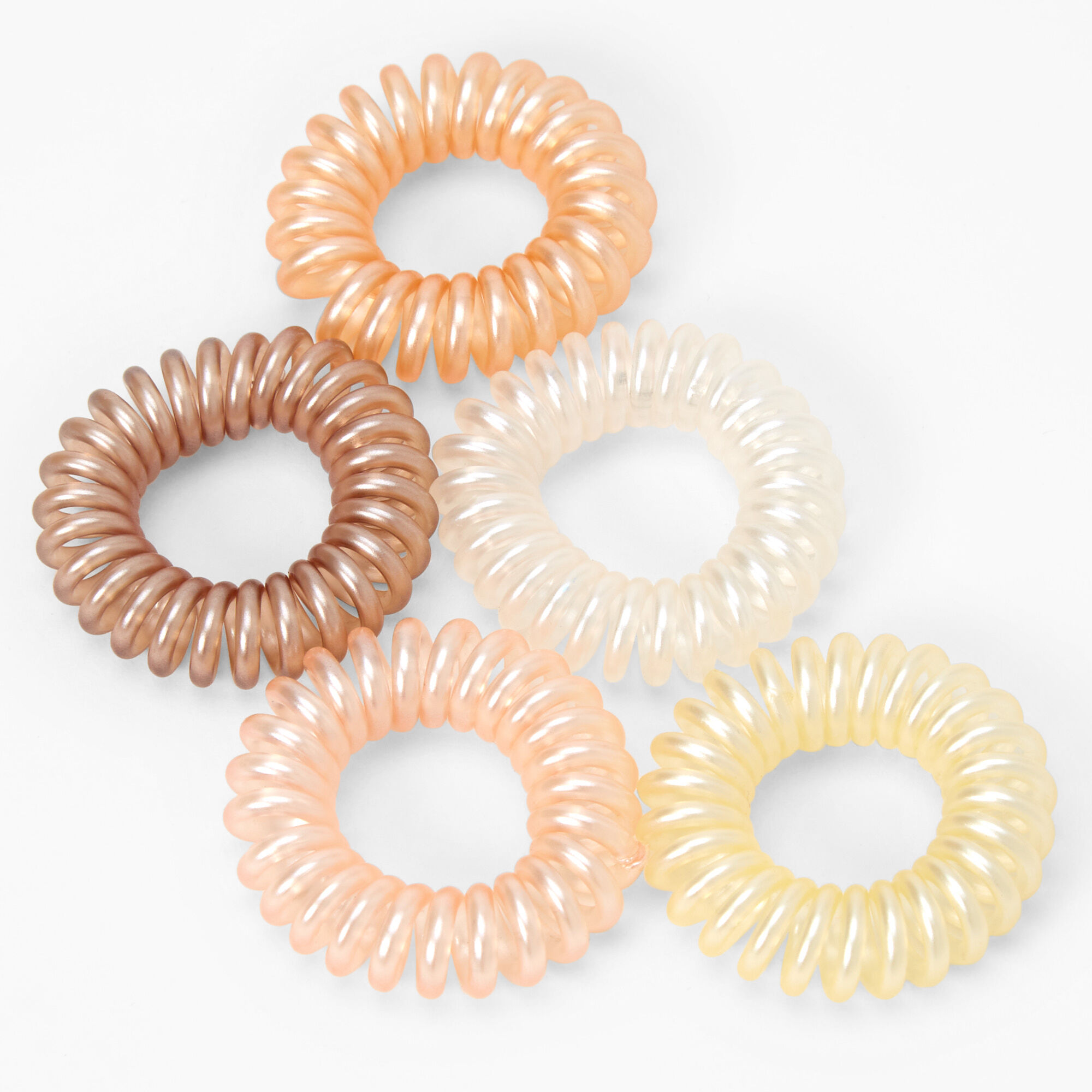 Spiral Hair Ties - 5 Pack,