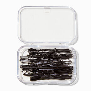Bobby Pins - Black, 30 Pack,