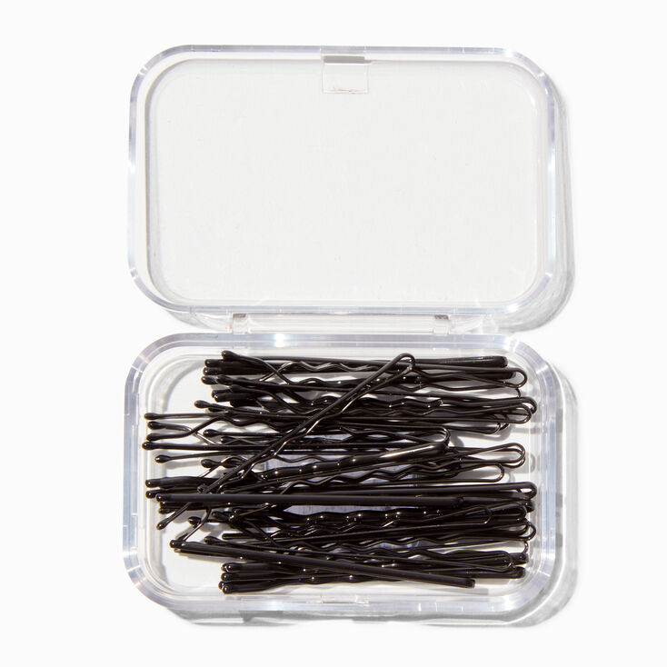 Bobby Pins - Black, 30 Pack,