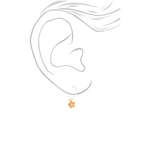 Gold-tone &amp; Charm Earrings Set - 20 Pack ,