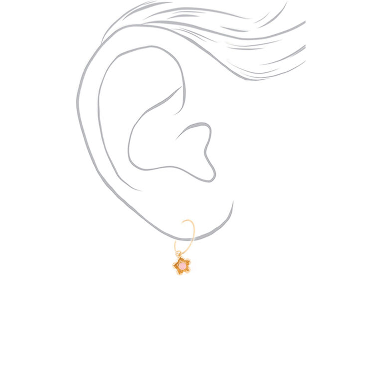 Gold &amp; Charm Earrings Set - 20 Pack,