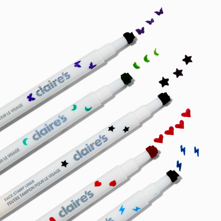 Face Stamp Eyeliner Set - 5 Pack,
