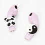 Panda &amp; Yin Yang Earbud Charms - 4 Pack,