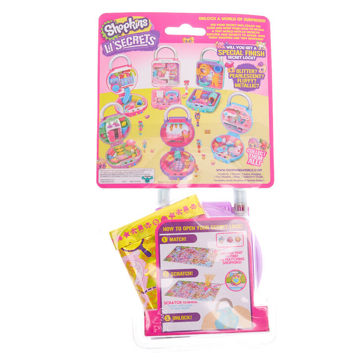Jouet m&eacute;daillon secret P&rsquo;tits secrets Shopkins&trade; s&eacute;rie 1 &ndash; les styles peuvent varier,