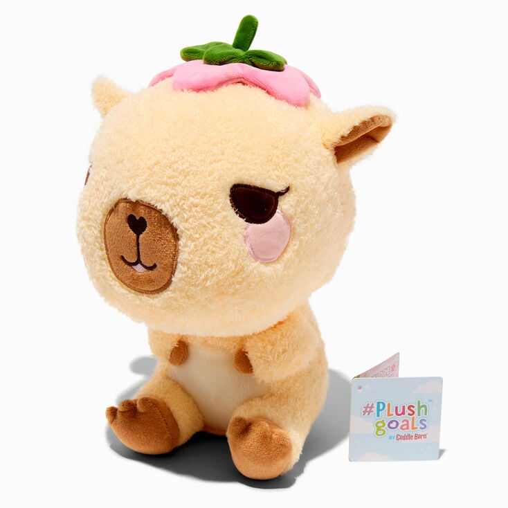 &#35;Plush Goals by Cuddle Barn&reg; 10&#39;&#39; Penelope the Pretty Capybara Plush Toy,
