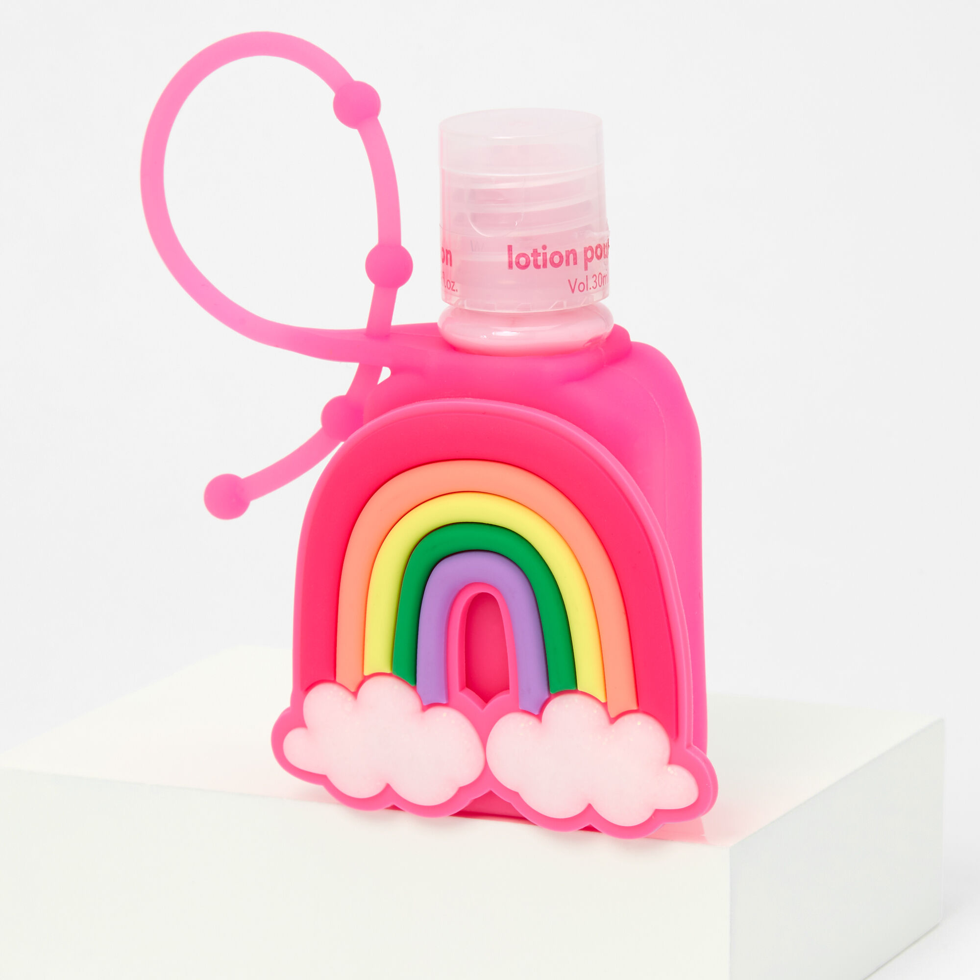 View Claires Rainbow Hand Lotion Watermelon Pink information