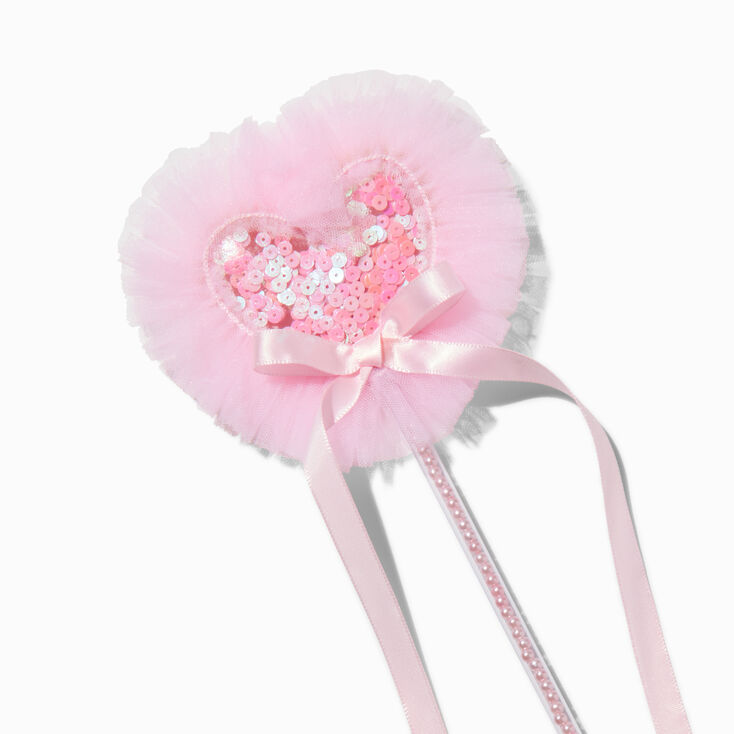 Claire&#39;s Club Pink Moon Shaker Wand,