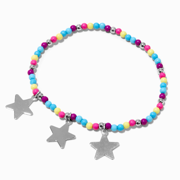 Claire&#39;s Club Silver Star Bead Jewellery Set - 2 Pack,
