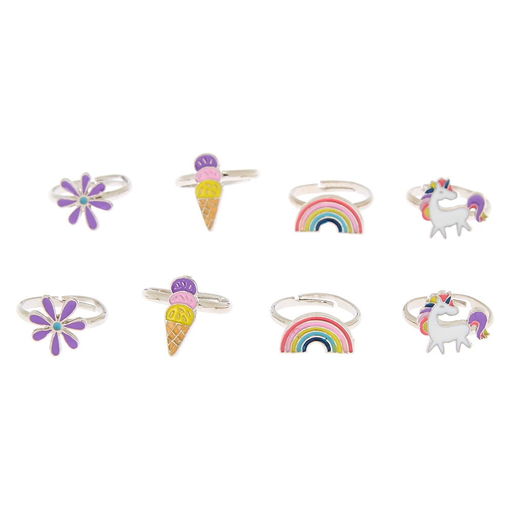 Claire's Club Unicorn Nail Polish Set - 8 Pack,