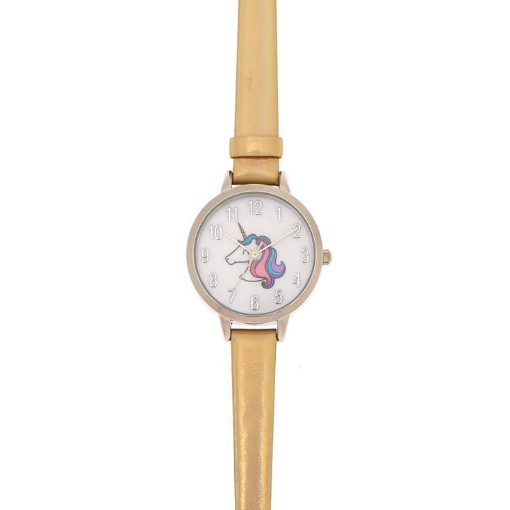 Miss Glitter the Unicorn Holographic Watch,