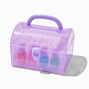 Claire&#39;s Club Purple Nail Kit Treasure Chest,