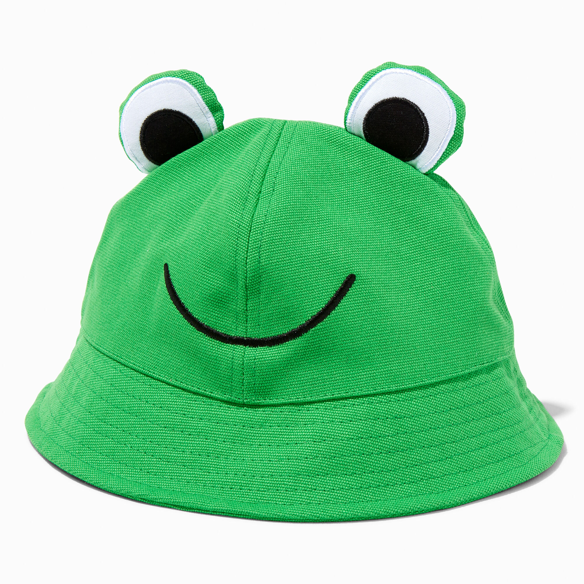 View Claires Frog Bucket Hat Green information