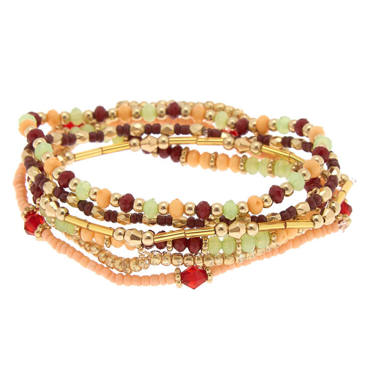 Claire's Lot de 6 bracelets élastiques style western
