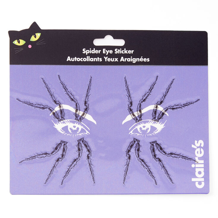 Spider Legs Face Stickers - Black,