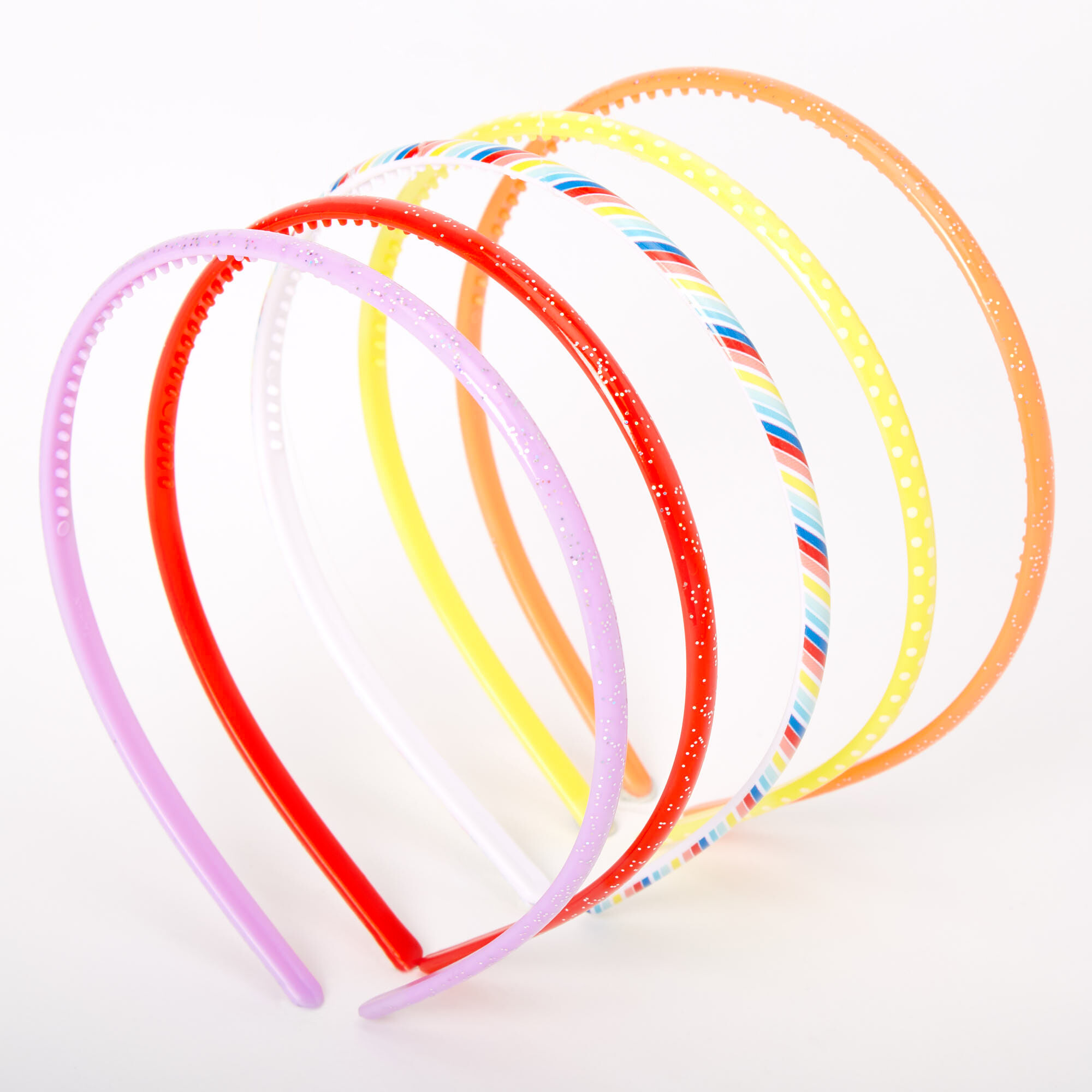 Claire's Club Spring Glitter Headbands - 5 Pack,