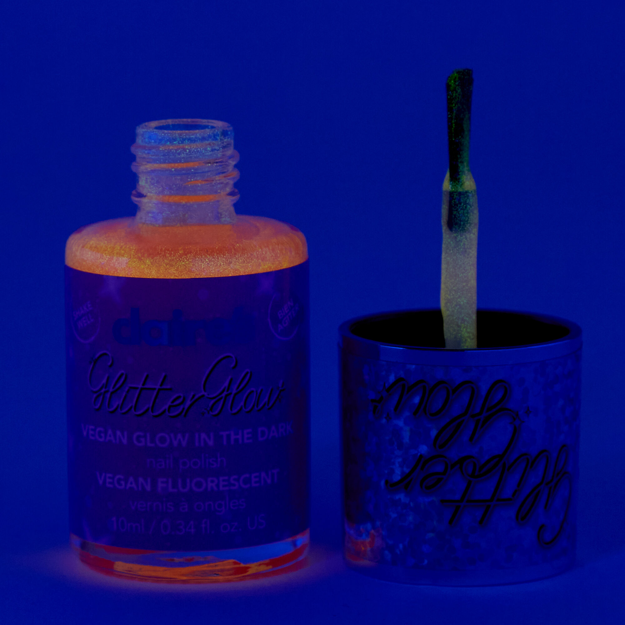 Claire's glow in the dark nail polish review top