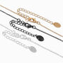 Best Friends Sisters Heart Cutout Pendant Necklaces - 3 Pack,
