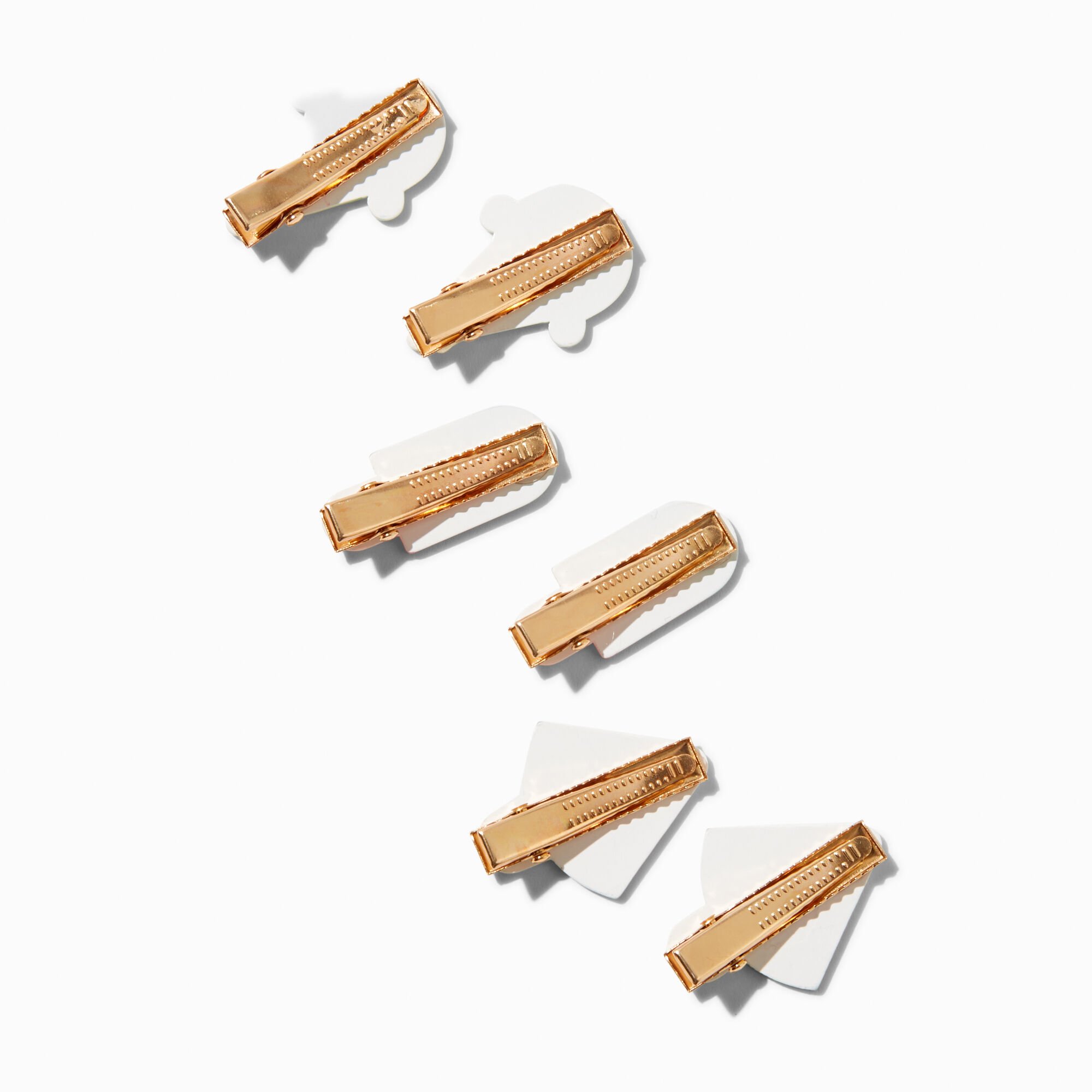 Claire's Club Ice Cream Treats Hair Clips - 6 Pack,