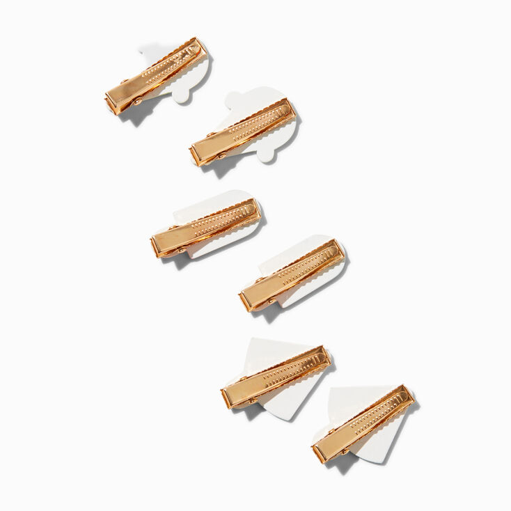 Claire&#39;s Club Ice Cream Treats Hair Clips - 6 Pack,