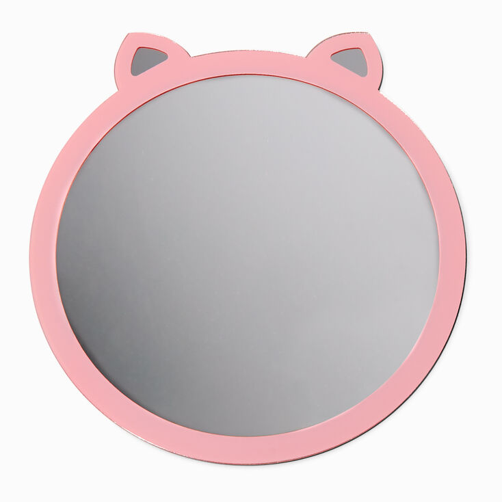 Pink Cat Magnetic Mirror,