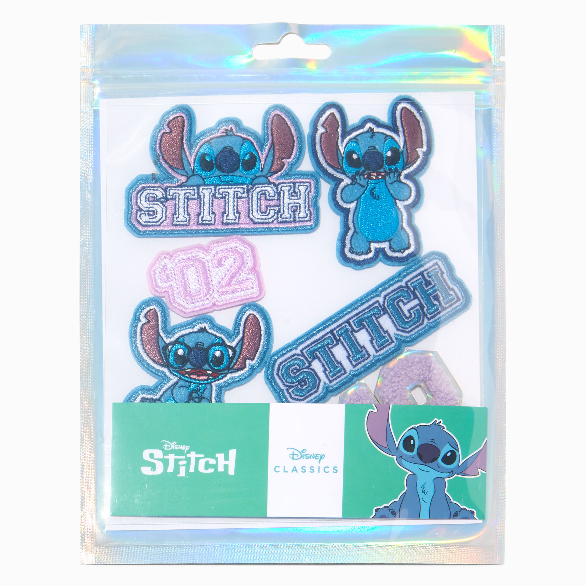 Disney Flair Stitch Iron On Patch New In Hand