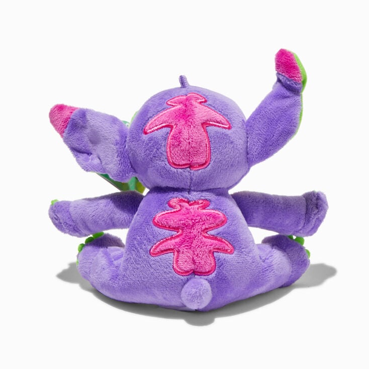 Disney Stitch 6&#39;&#39; Purple Blacklight Plush Toy,