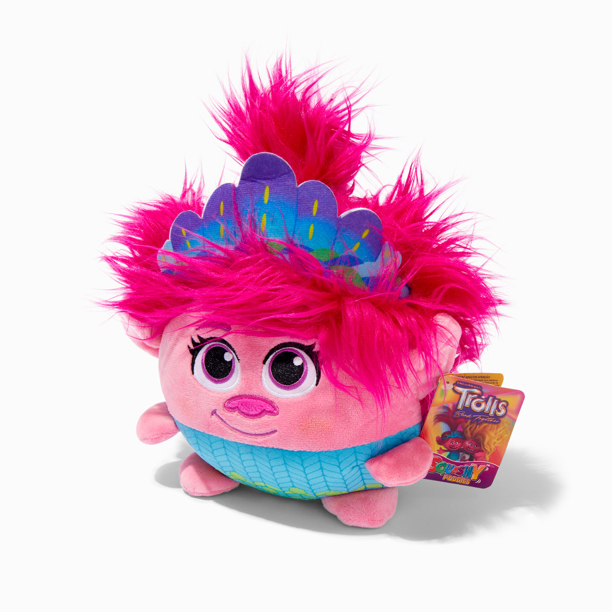 View Claires Trolls Squashy Podgies 8 Soft Toy Styles Vary information