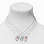Best Friends Glow-In-The-Dark Daisy Pendant Necklaces - 3 Pack,