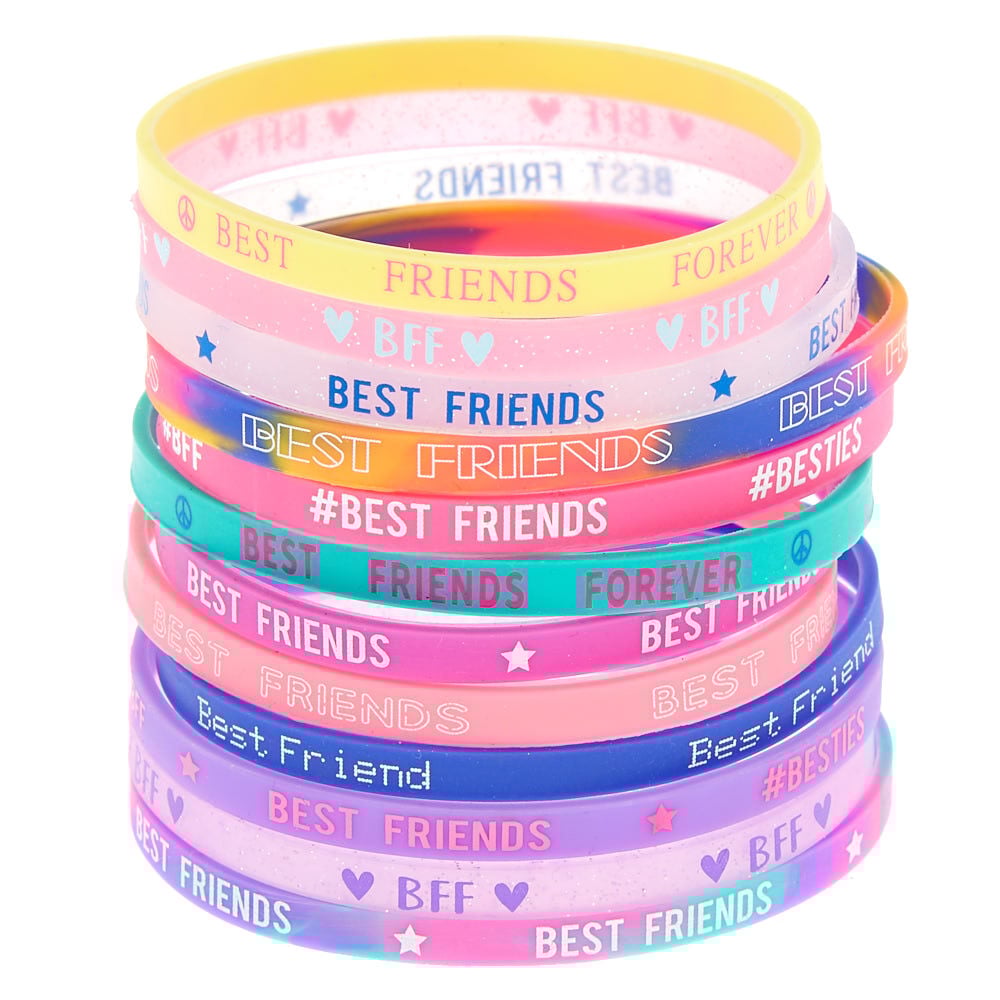 Silicone sales friendship band