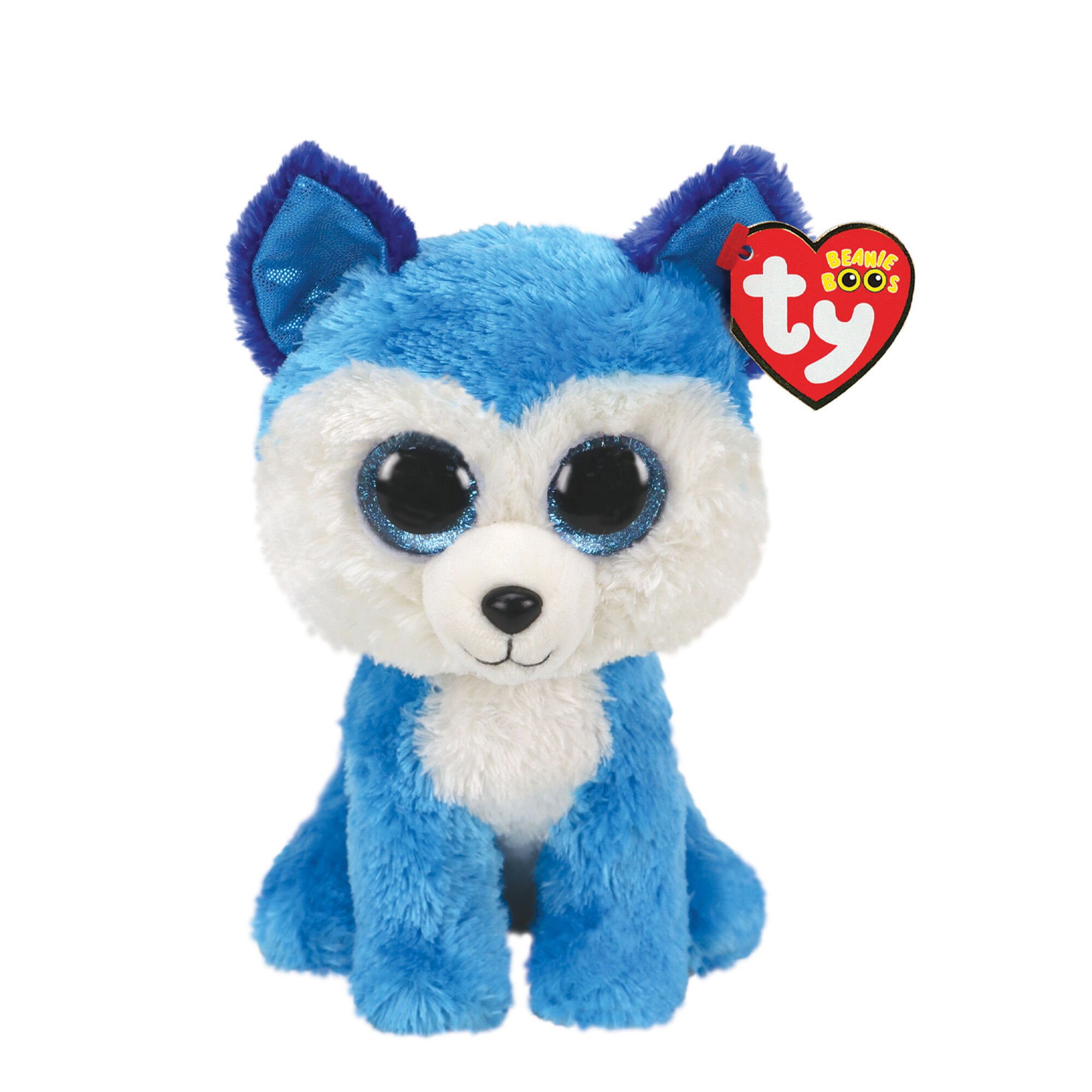 Ty Beanie Boo Prince the Husky Plush Toy