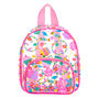 Claire&#39;s Club Transparent Sweet Treats Small Backpack - Pink,